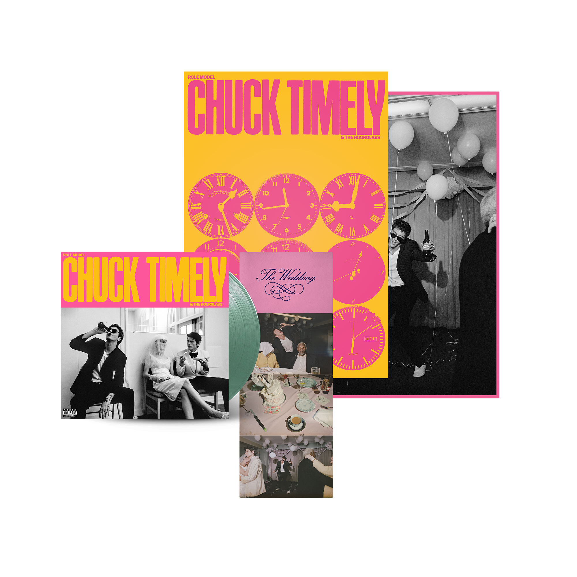 Role Model Chuck Timely & the Hourglass Pistachio Vinyl (RM Exclusive) + Signed Art Card 447920