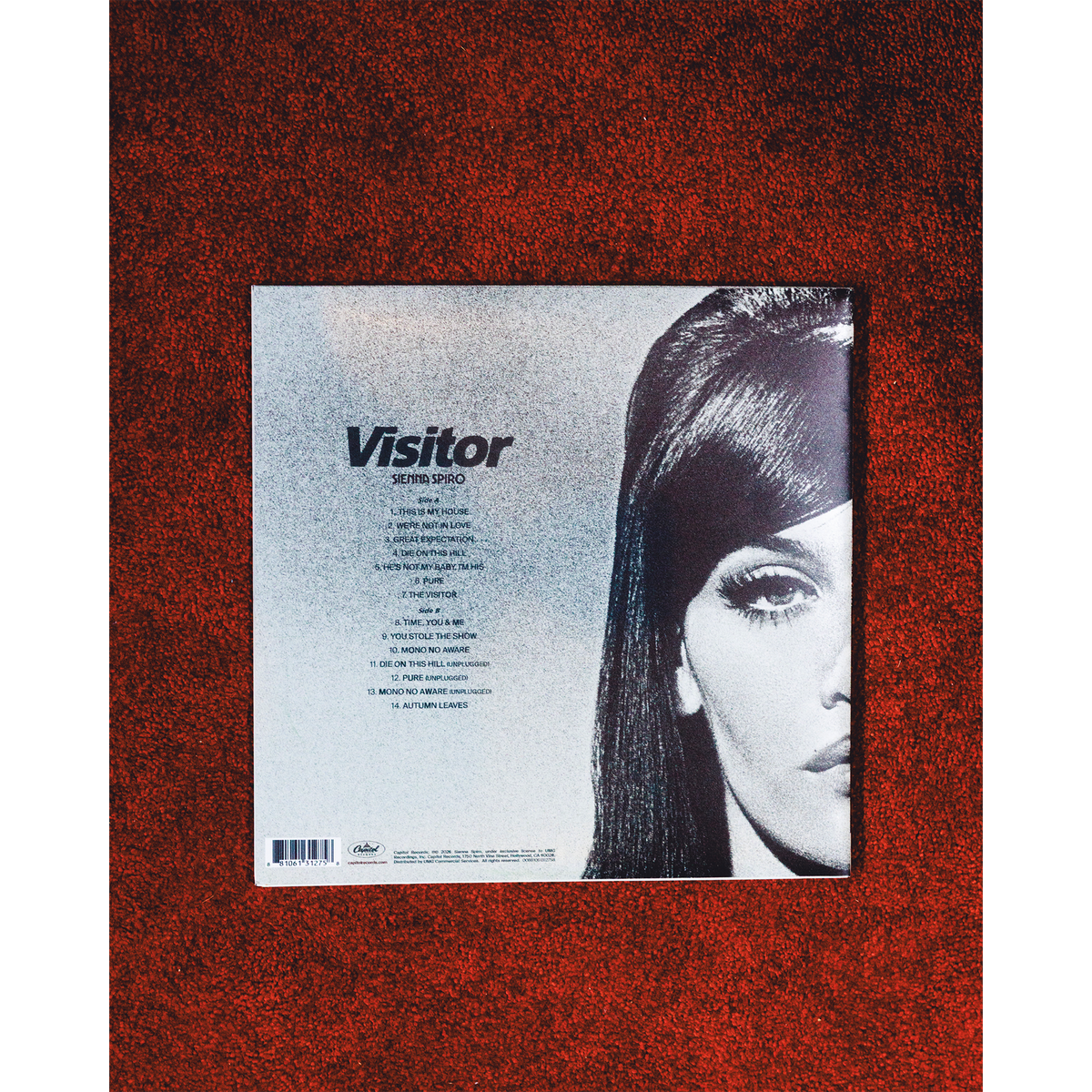 SIENNA SPIRO Visitor (Deluxe Unplugged) Exclusive 180g Black Vinyl + Signed Art Card 463719