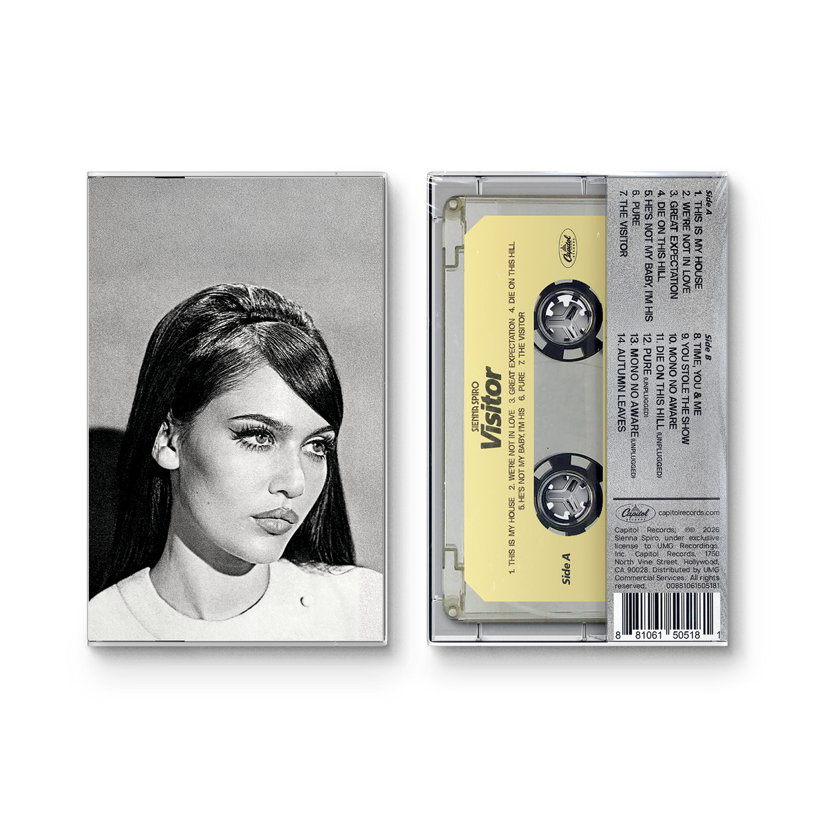 SIENNA SPIRO Visitor (Deluxe Unplugged)   Exclusive Cassette 461823
