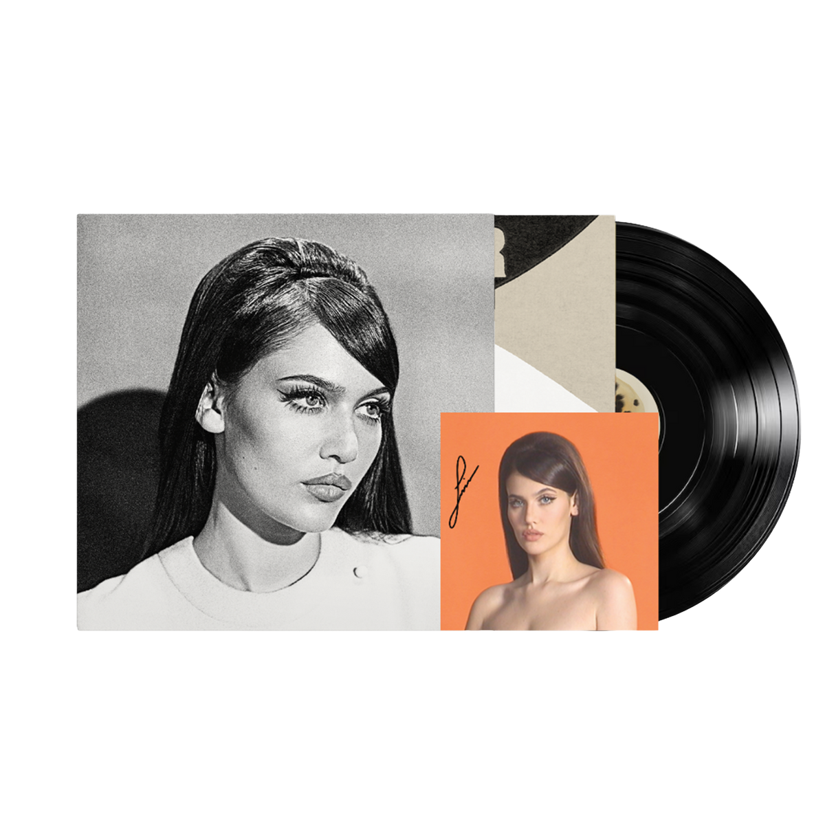 SIENNA SPIRO Visitor (Deluxe)  Exclusive 180g Black Vinyl + Signed Art Card  462845