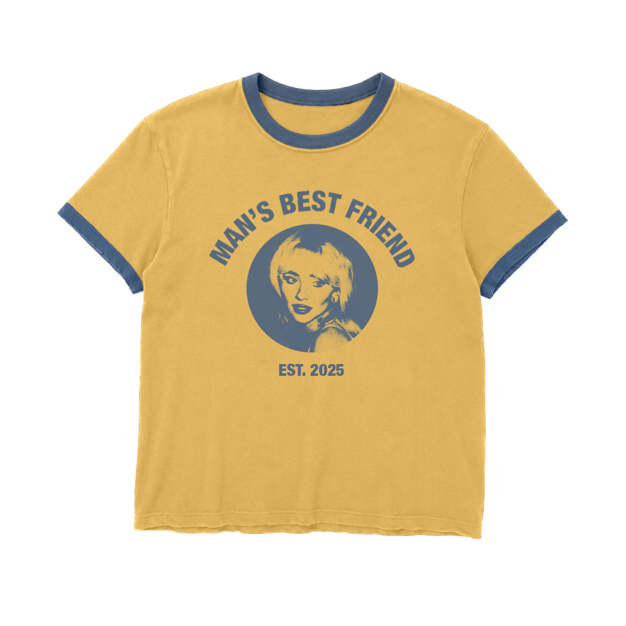 Sabrina Carpenter Man's Best Friend Ringer Tee T-Shirt 458017