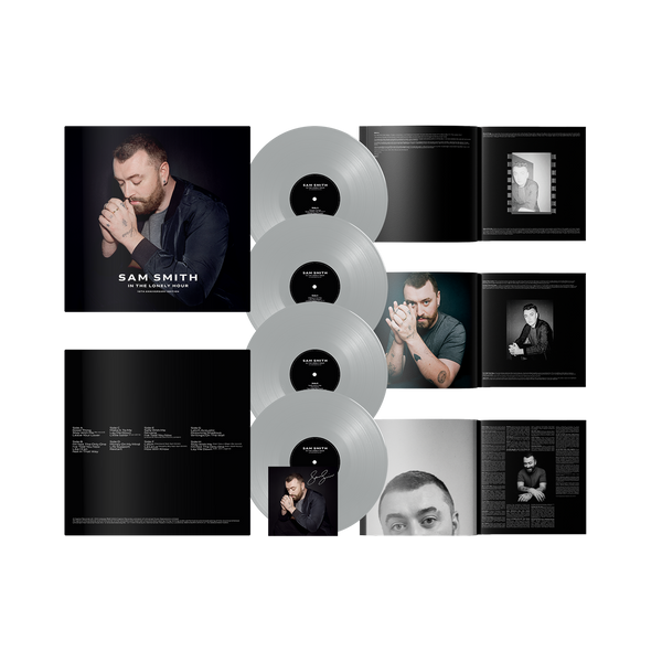 Sam Smith - In The Lonely Hour (Exclusive Collectors Edition Grey Vinyl 4LP +Signed Artcard)