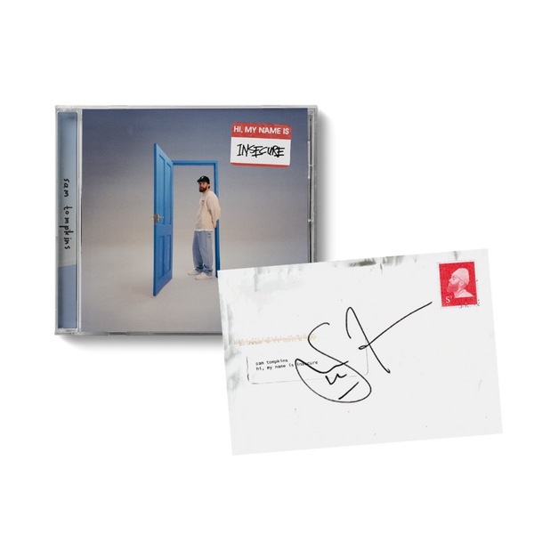 Sam Tompkins - hi, my name is insecure (CD + Signed Card)