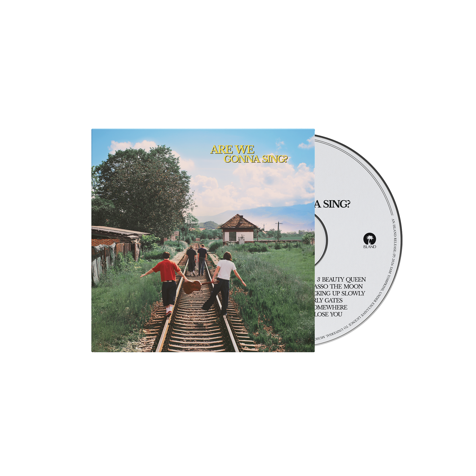 Sam Tompkins are we gonna sing? CD + signed art card 453057