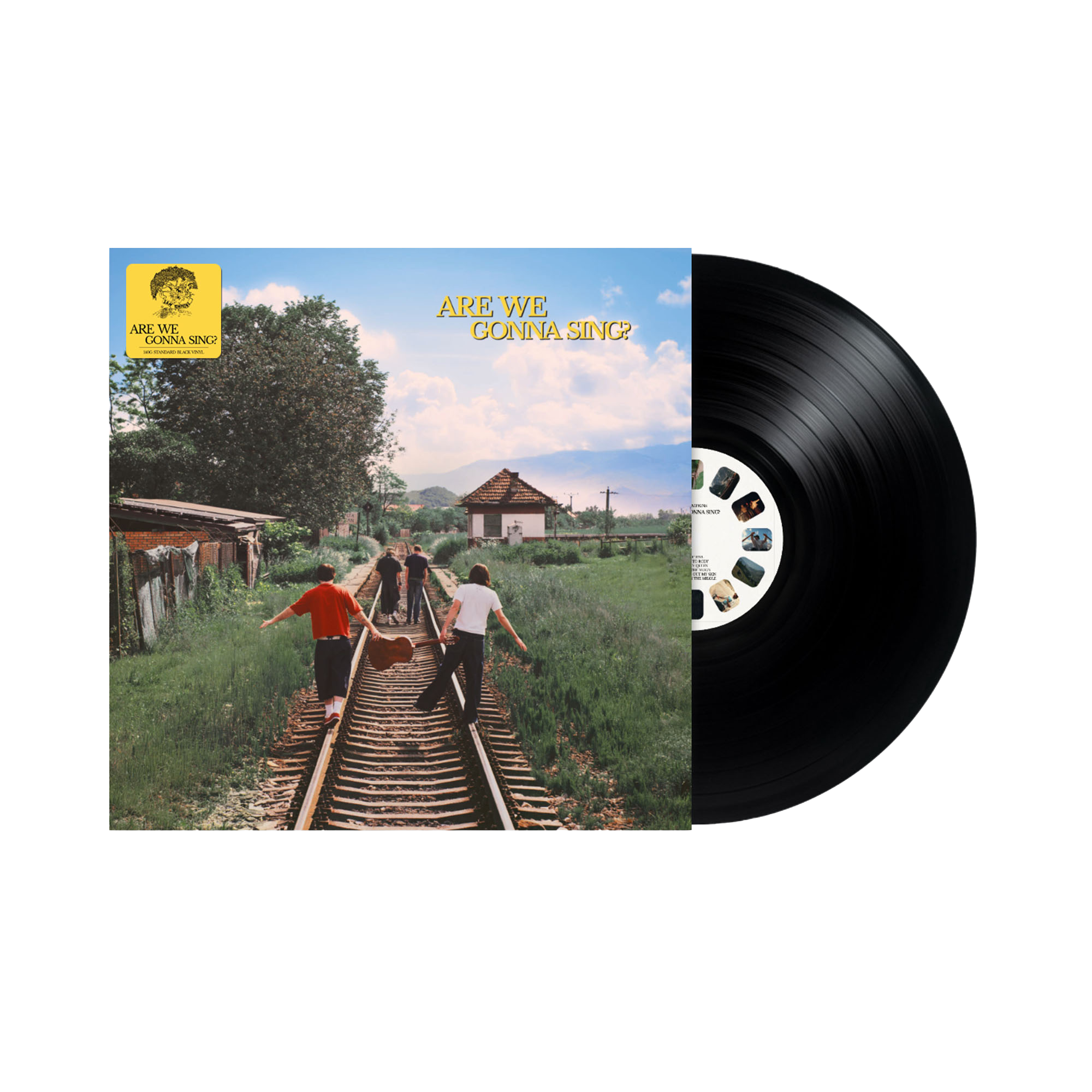 Sam Tompkins are we gonna sing? black lp + signed art card 453055