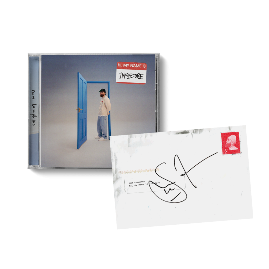 Sam Tompkins hi, my name is insecure CD + Signed Card 346440