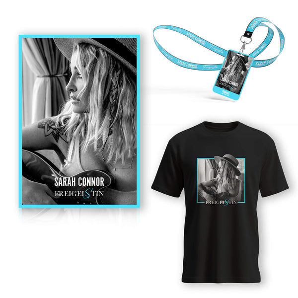 Sarah Connor - FREIGEISTIN (Deluxe CD + Fanpass + T-Shirt)