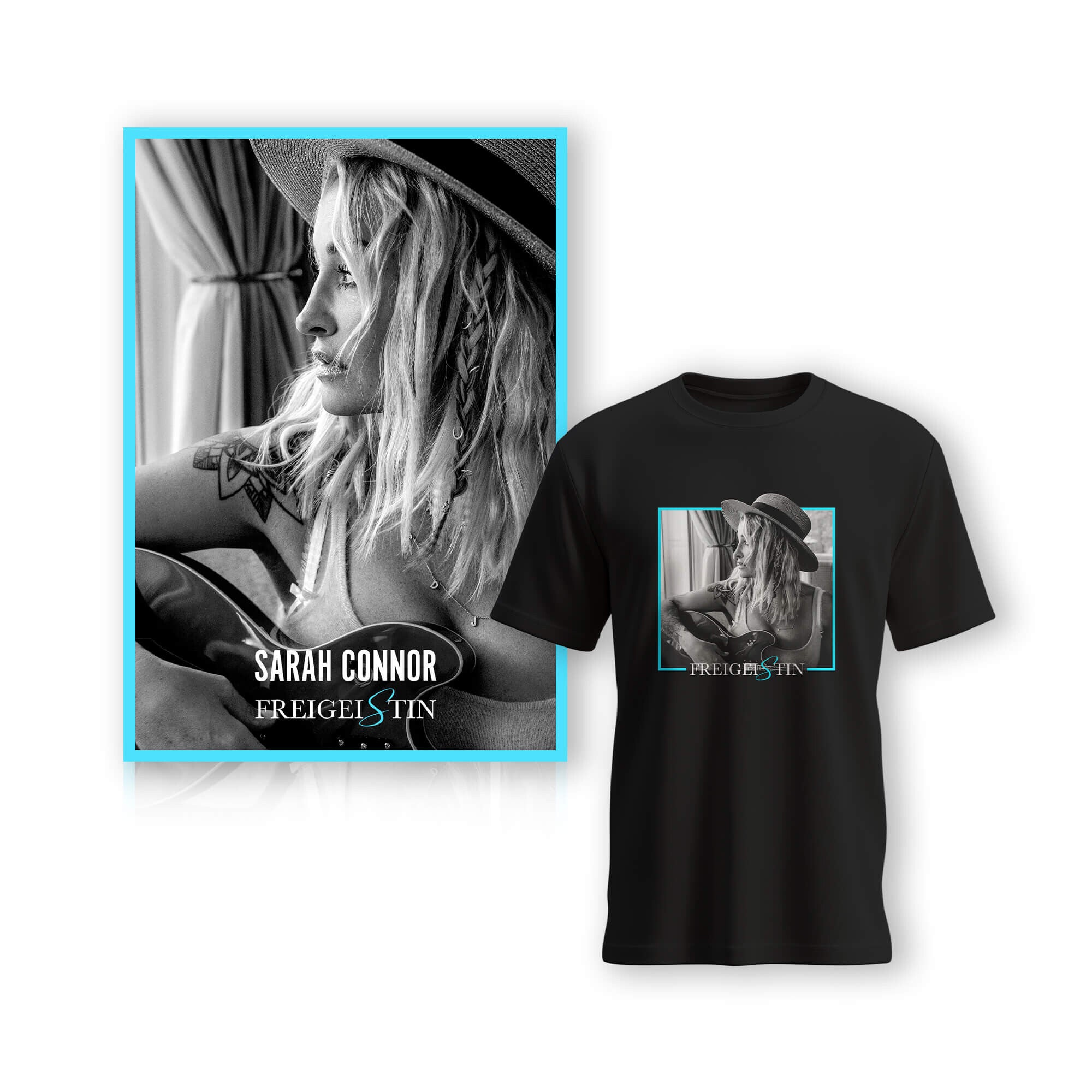 Sarah Connor FREIGEISTIN Deluxe CD + T-Shirt 402989