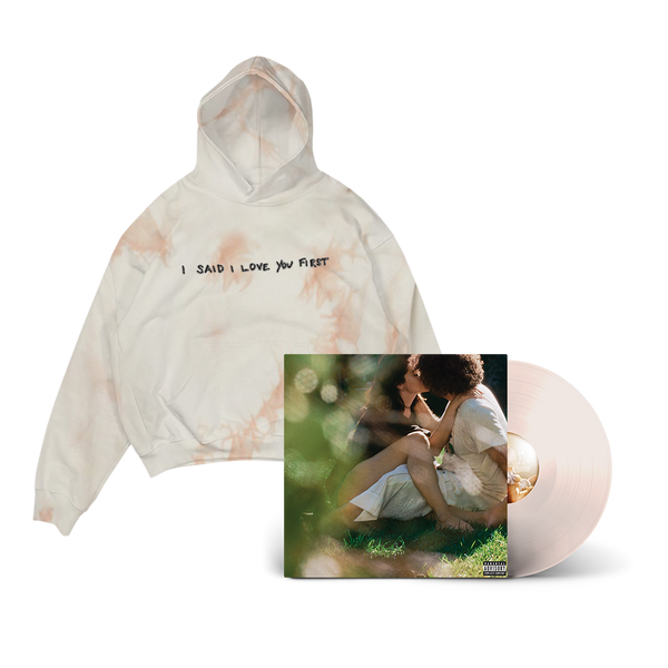 Selena Gomez - I SAID I LOVE YOU FIRST Alt Cover - Exclusive Peach Vinyl + Tie-Dye Hoodie (I SAID I LOVE YOU FIRST Alt Cover - Exclusive  Peach Vinyl + Tie-Dye Hoodie)