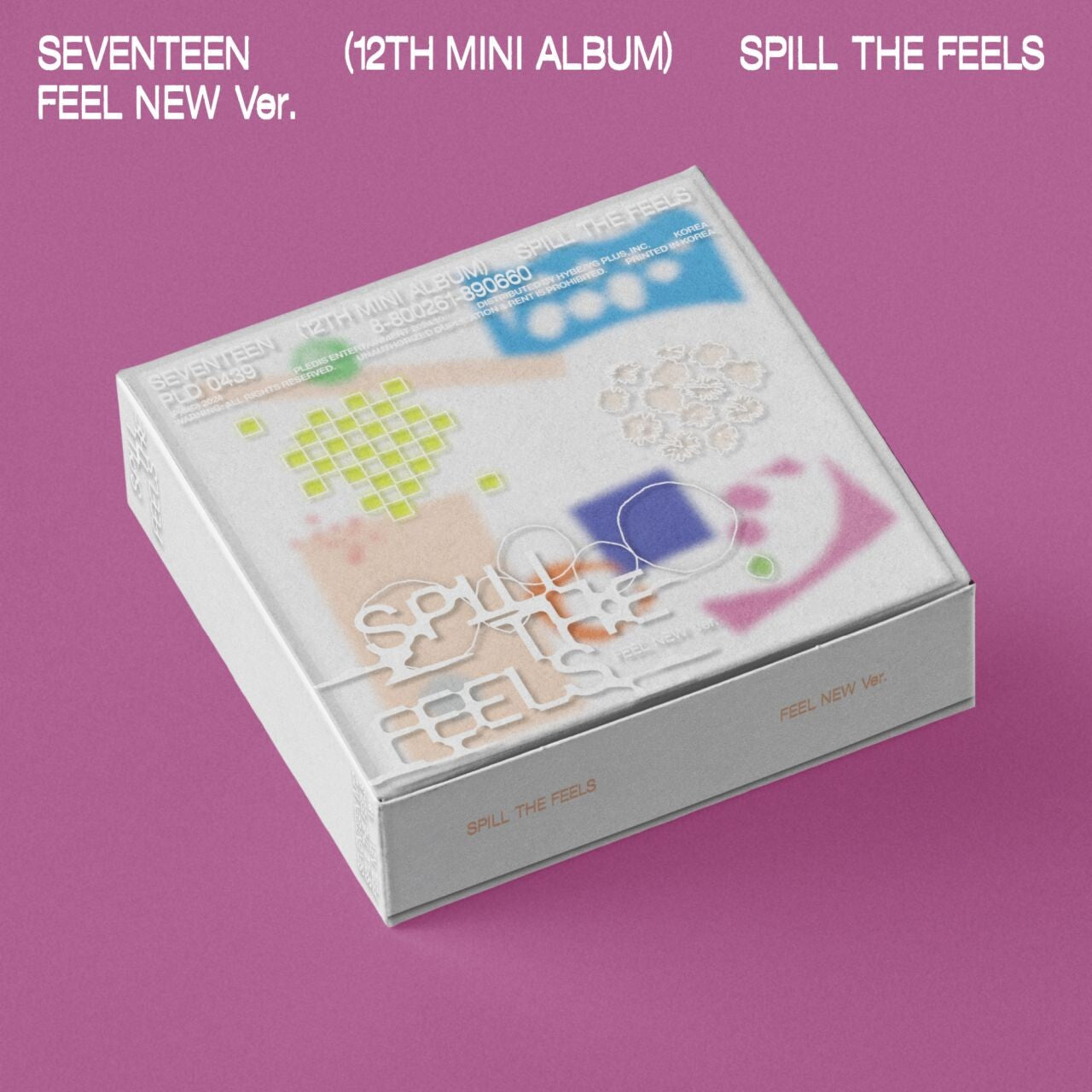 12th Mini Album SPILL THE FEELS (Ver.1)