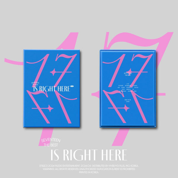 Seventeen - BEST ALBUM “7 IS RIGHT HERE” (DEAR Ver.) (2CD + Booklet)