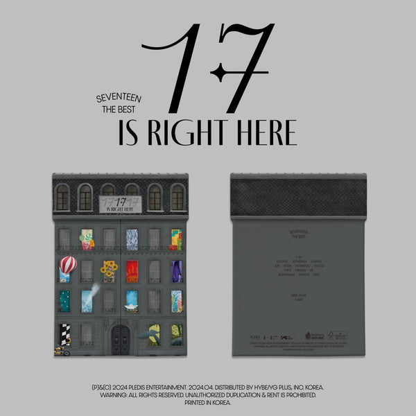 Seventeen - BEST ALBUM “7 IS RIGHT HERE” (HERE Ver.) (2CD + Fotobuch)