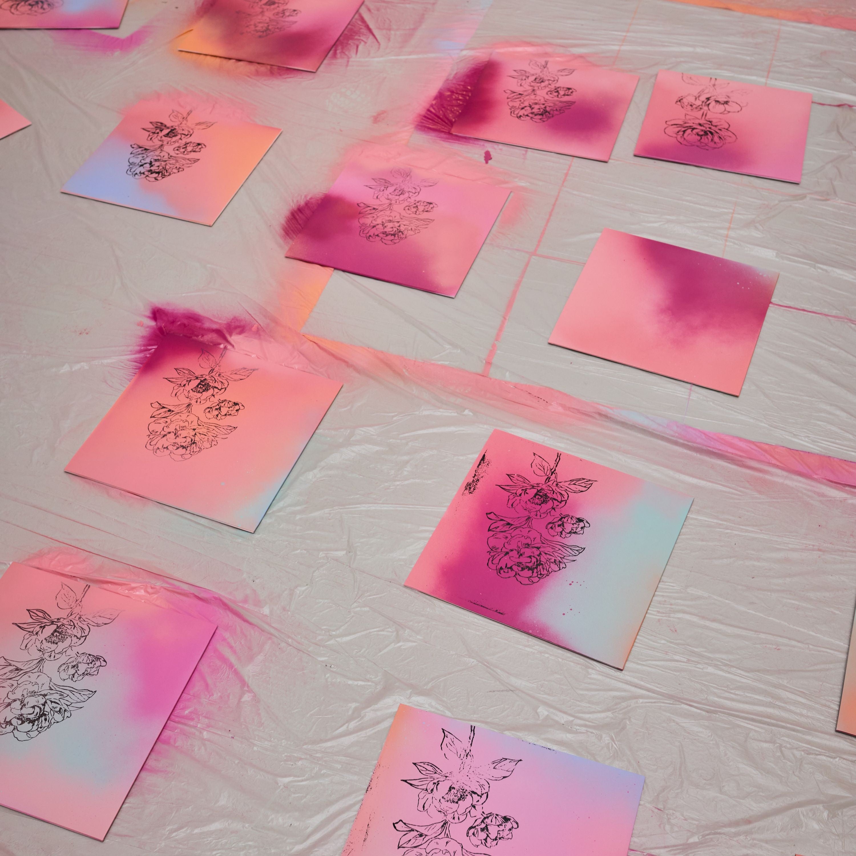 Sophia DURCH DIE BLUME Ltd. handgestaltete + unterschriebene Vinyl 433445