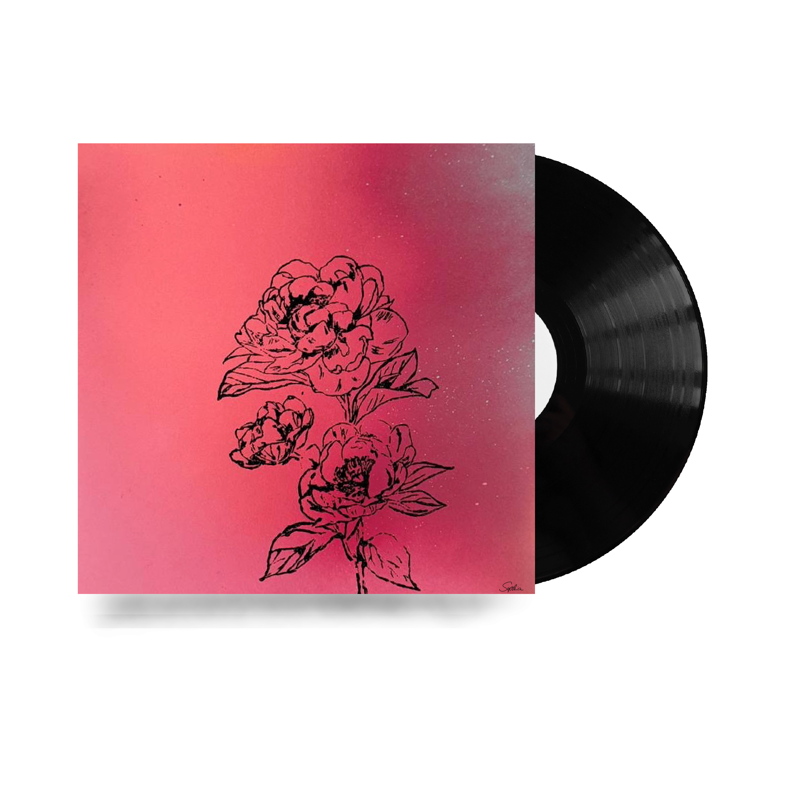 Sophia DURCH DIE BLUME Ltd. handgestaltete + unterschriebene Vinyl 433453