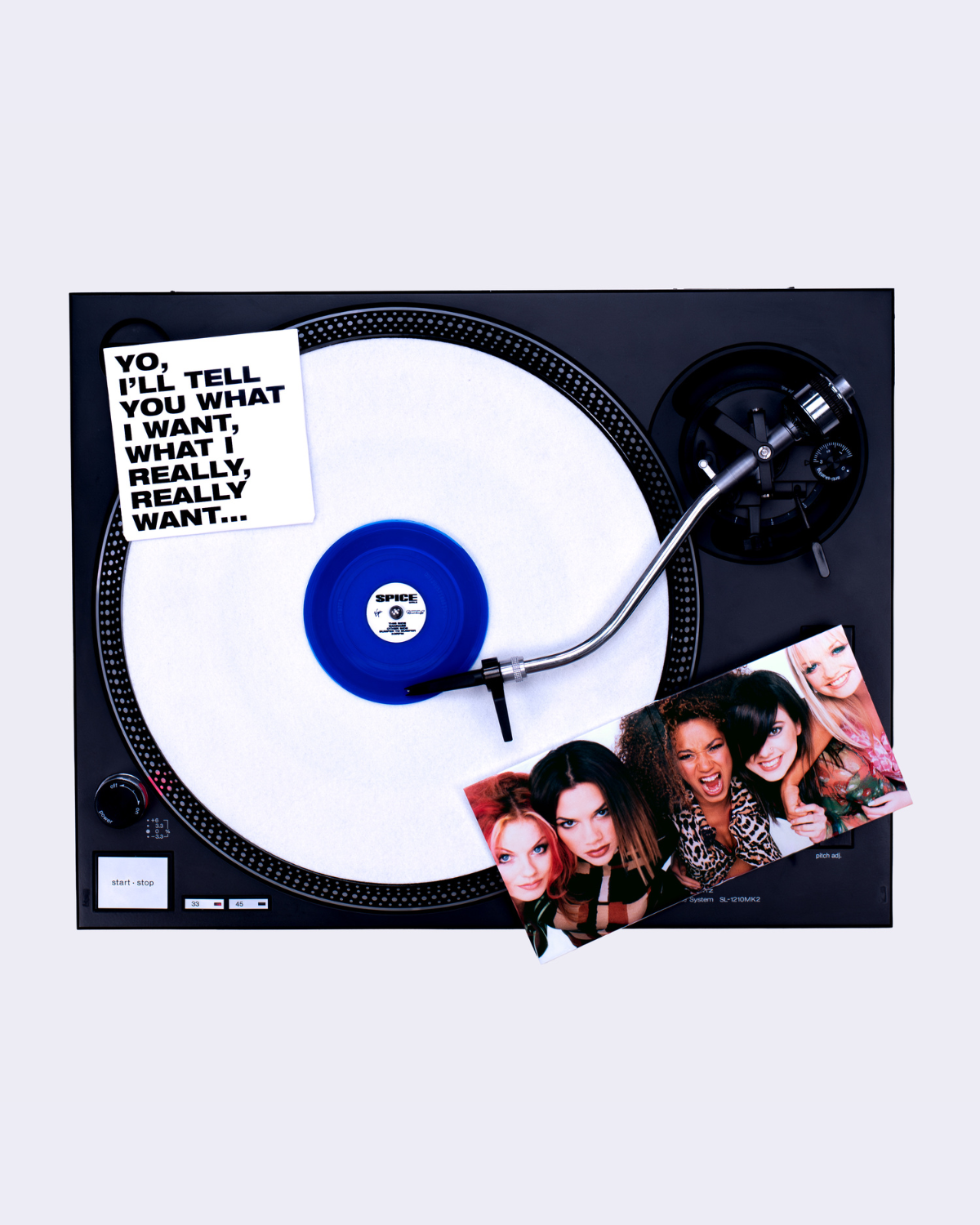 Spice Girls Wannabe Exclusive Limited Tiny Vinyl 449478