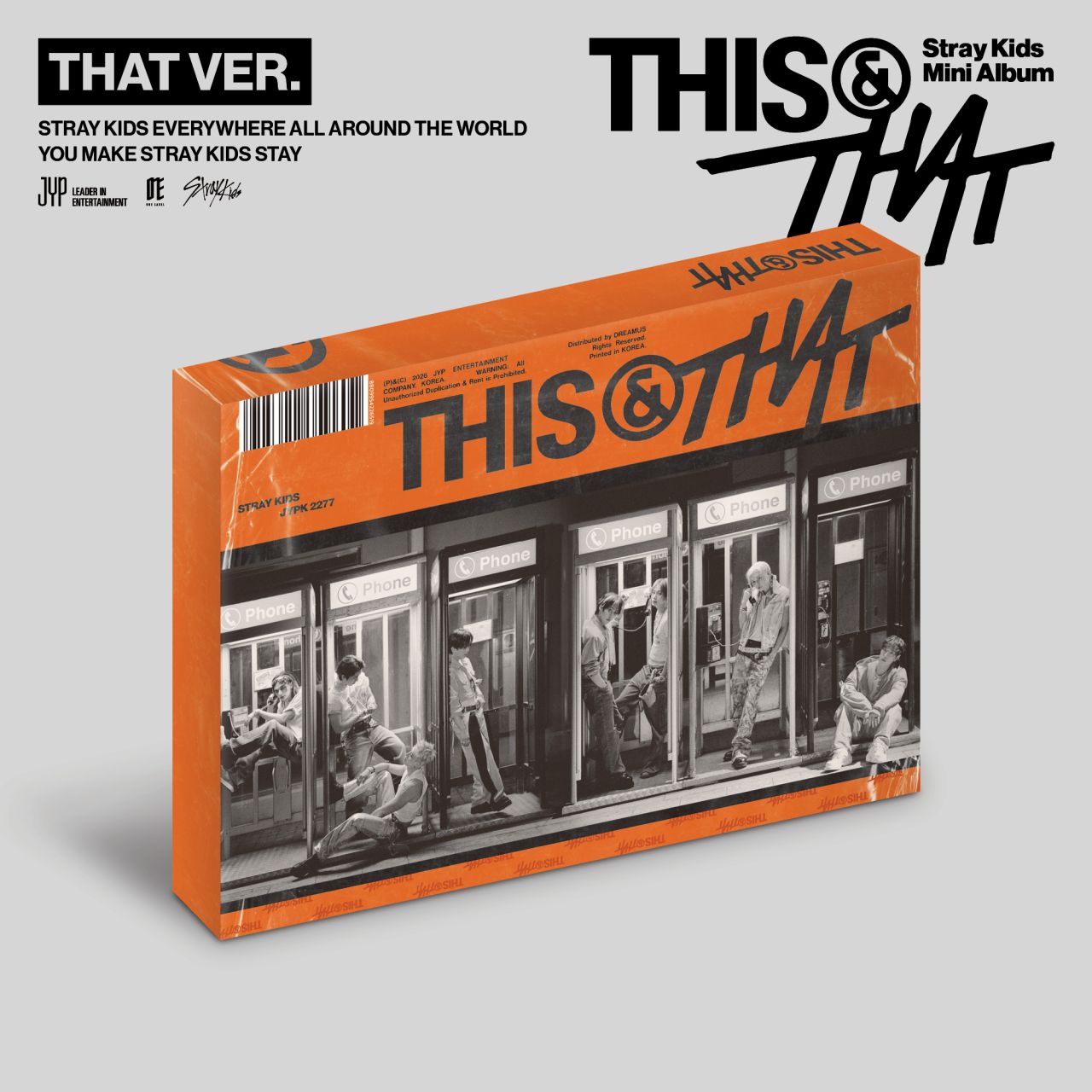 Stray Kids THIS & THAT (THAT VER.) CD 455981
