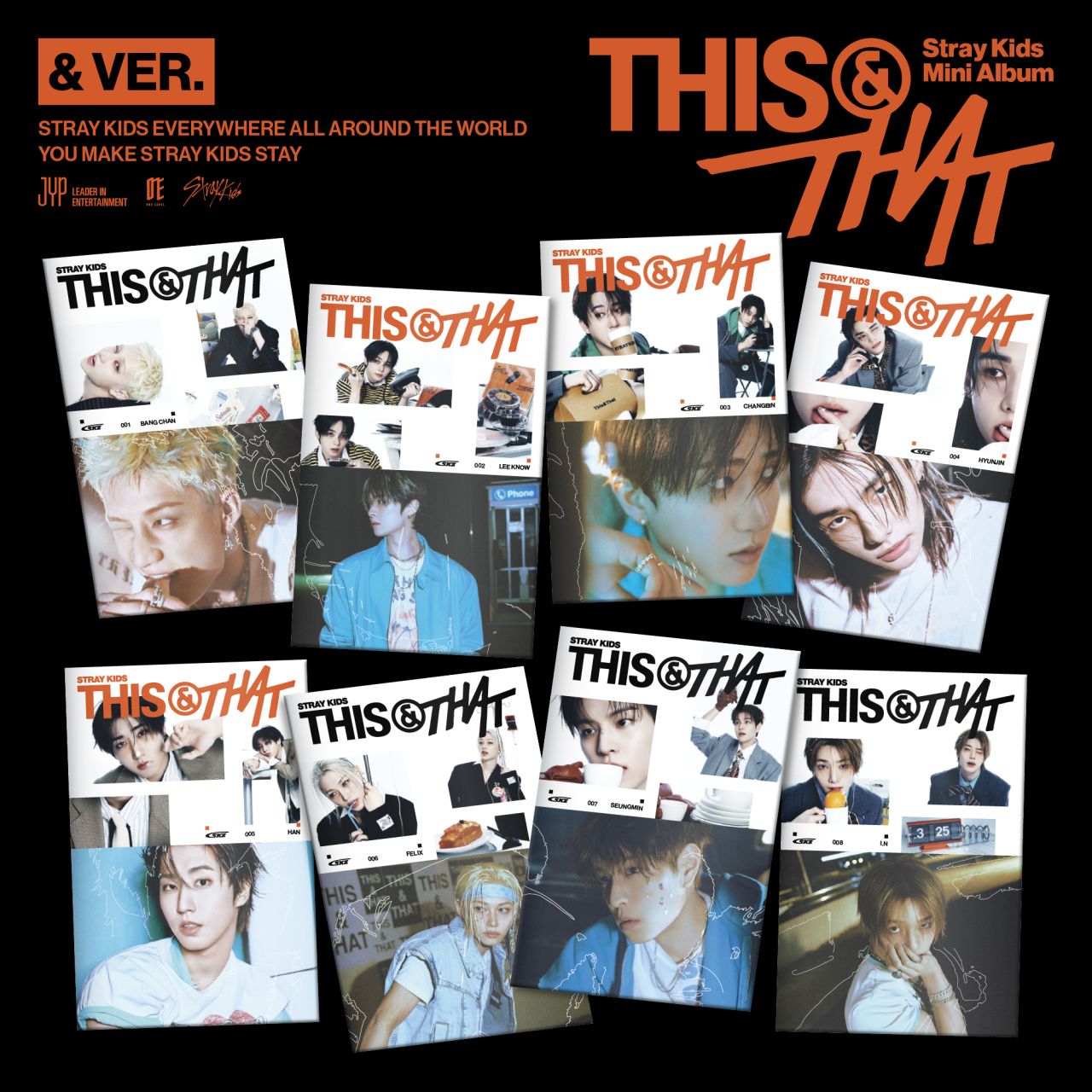 Stray Kids THIS & THAT (& VER.) CD 455979