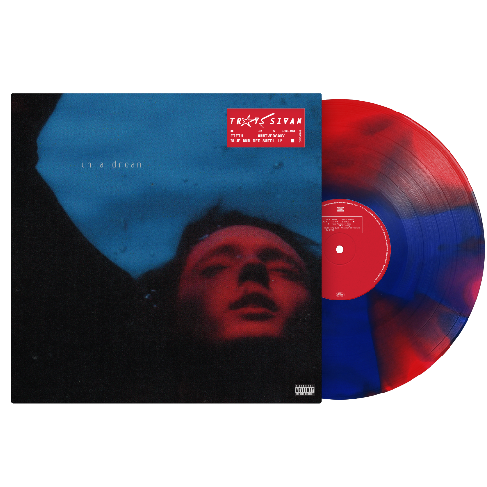Troye Sivan In A Dream - 5 Year Anniversary Red & Blue Swirl LP 422254