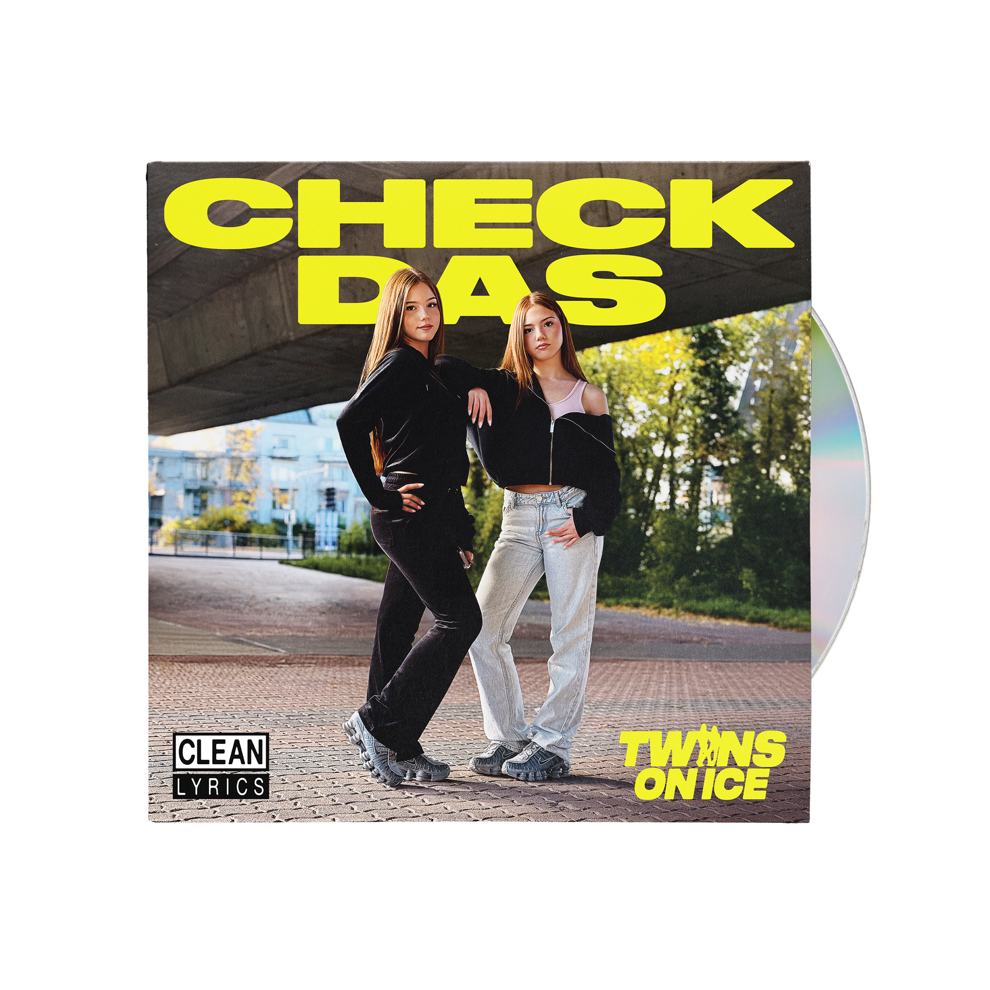 Twins on Ice CHECK DAS CD Single + Tshirt Bundle 443491