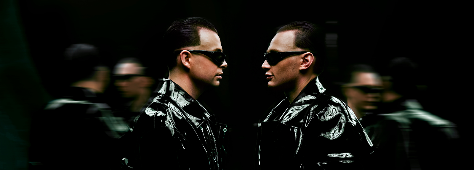 Portrait of twocolors