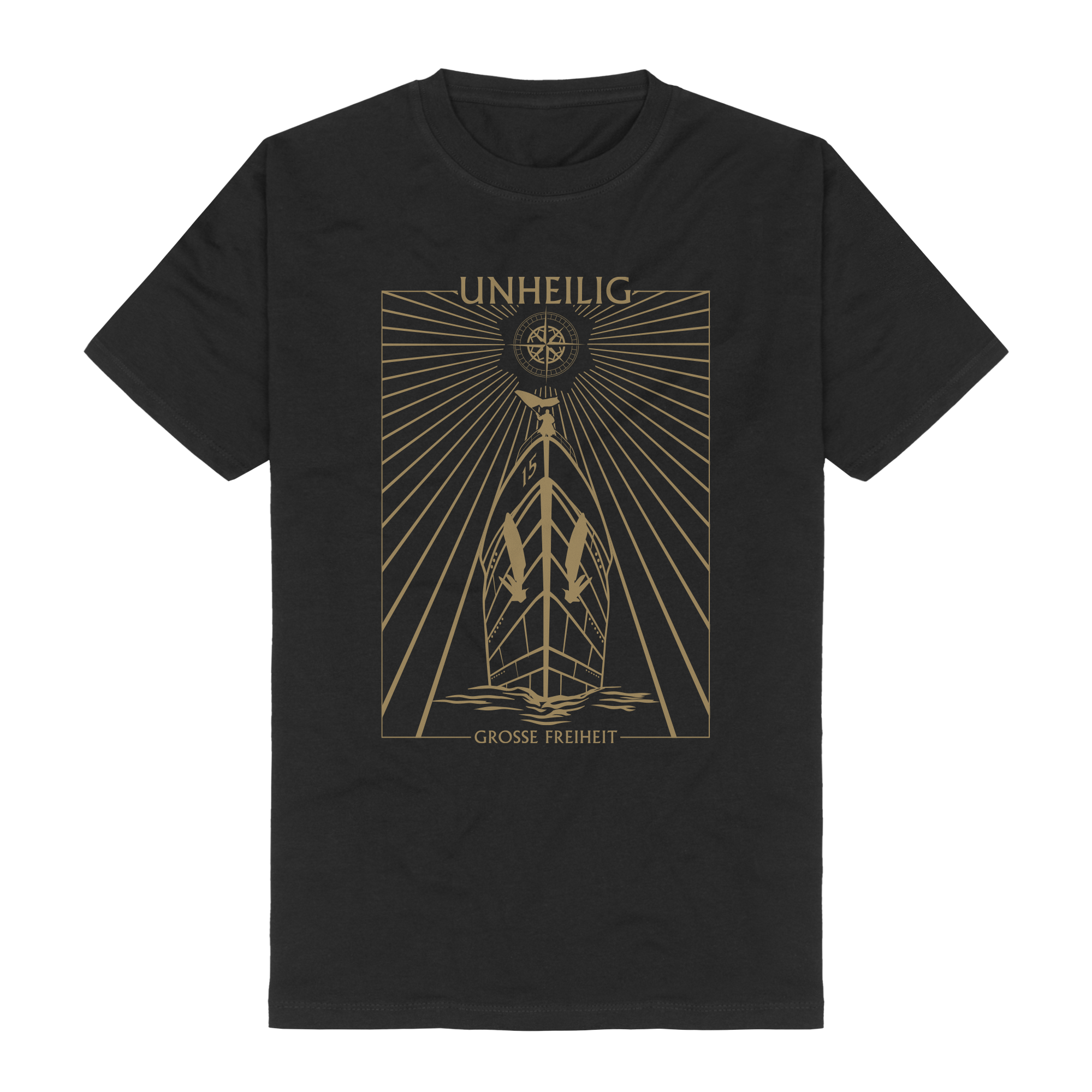 Unheilig Grosse Freiheit Anniversary Gold T-Shirt 415536