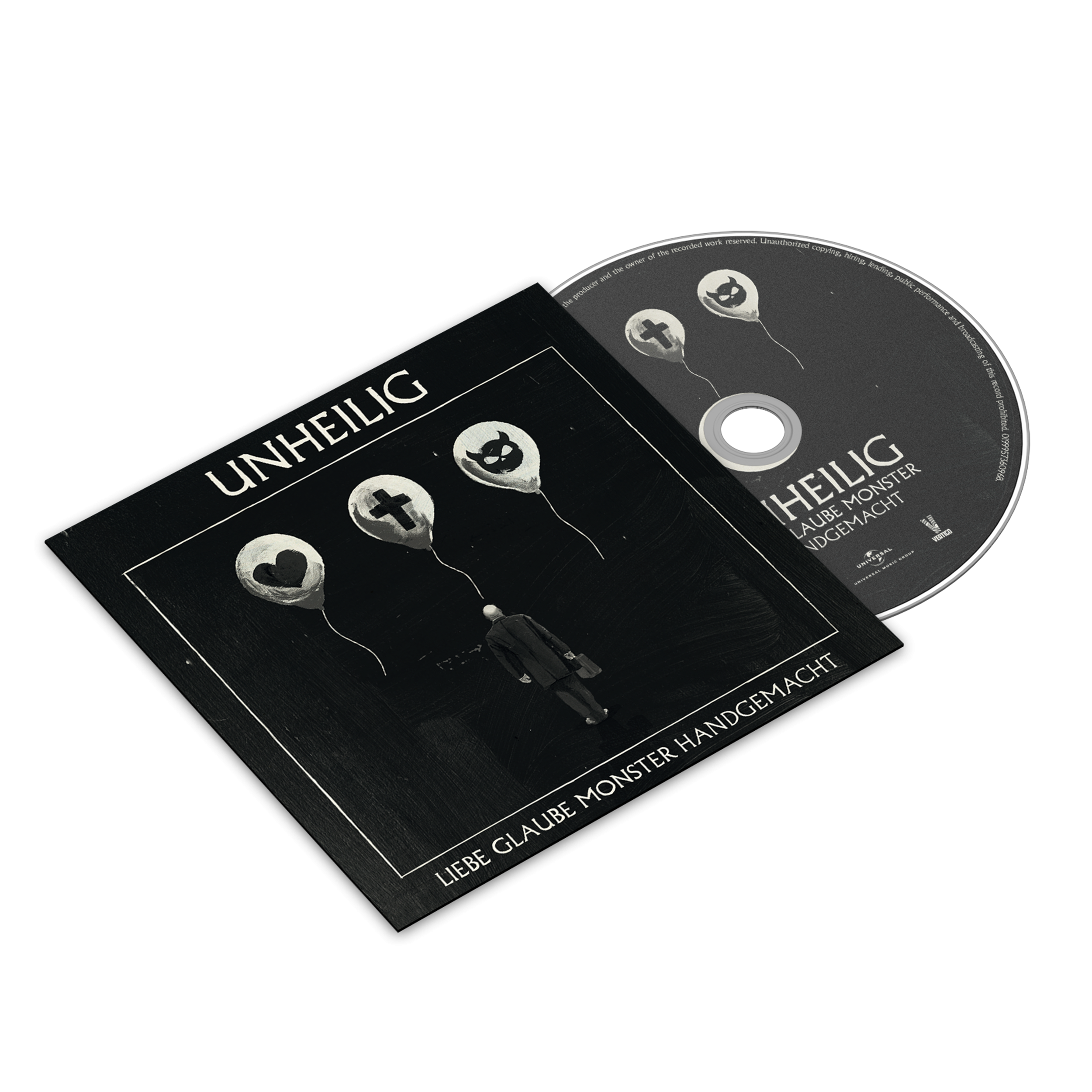 Unheilig Liebe Glaube Monster Deluxe 2CD + Akustik CD + 1 Sitzplatzticket 437637
