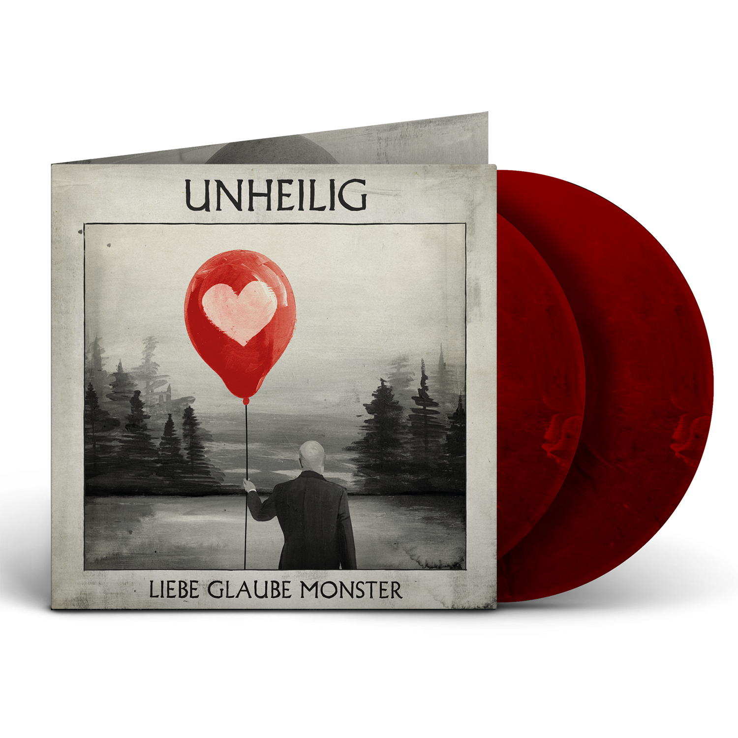 Unheilig Liebe Glaube Monster Ltd. Liebe Edition (2LP rot marmoriert) 420338