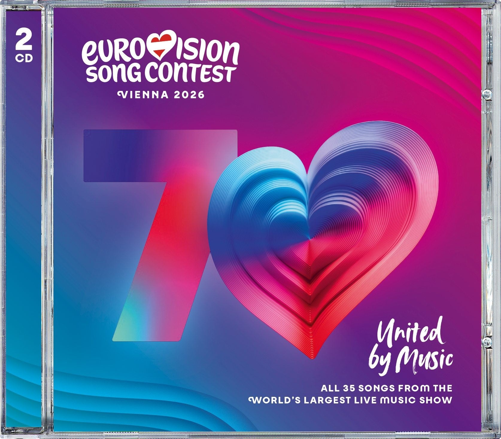 Various Artists Eurovision Song Contest Vienna 2026 2 CD 440211