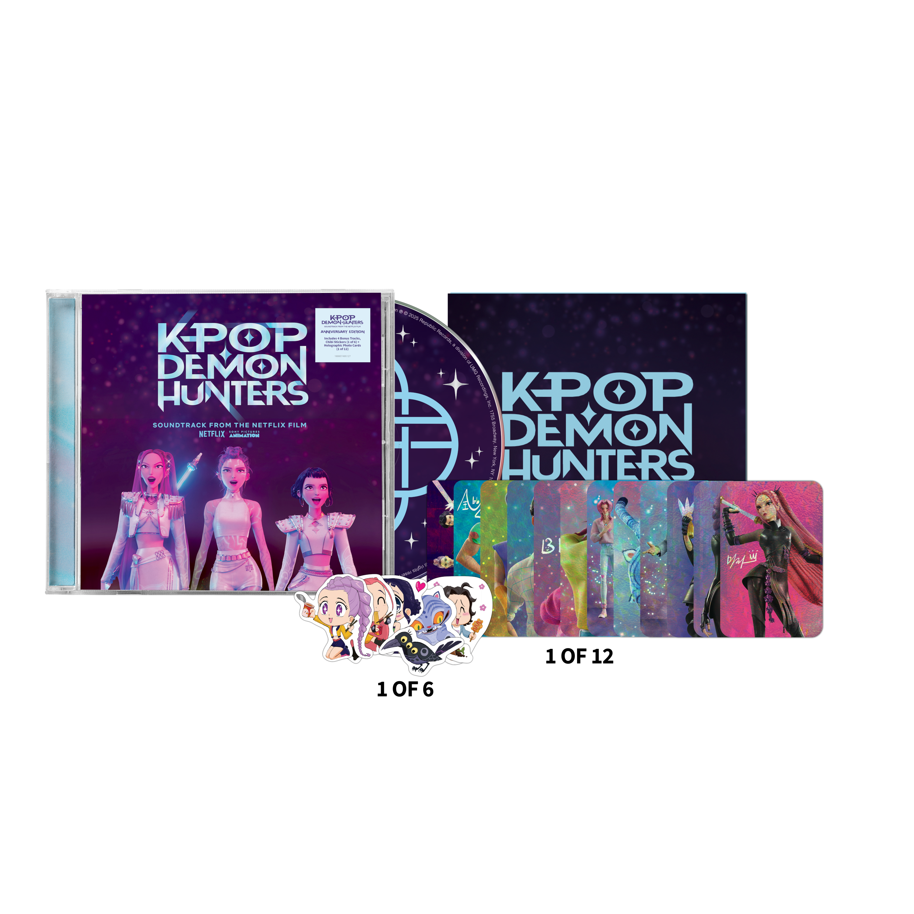 Various Artists & KPop Demon Hunters KPop Demon Hunters (Soundtrack from the Netflix Film)  Anniversary CD 447970
