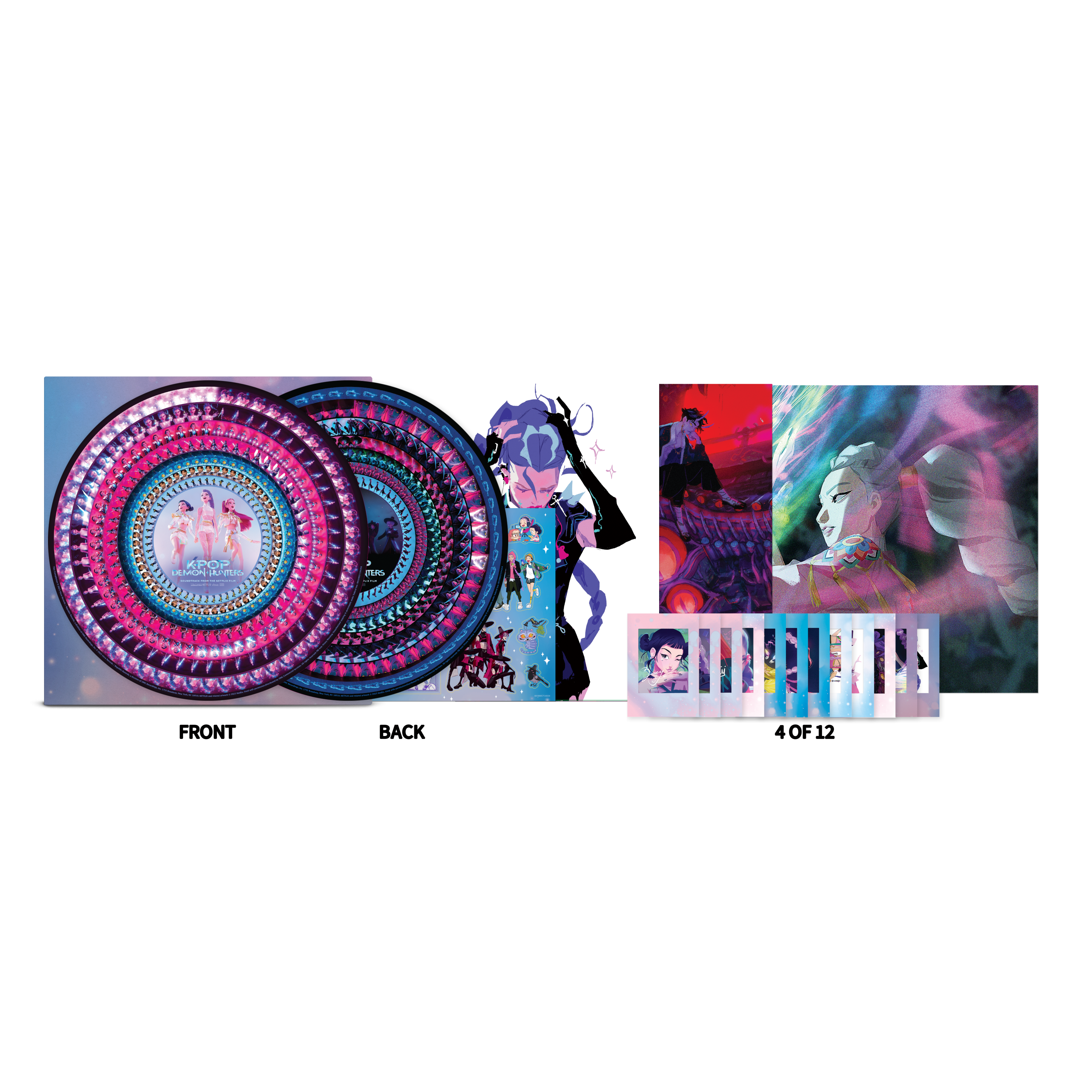 Various Artists & KPop Demon Hunters KPop Demon Hunters (Soundtrack from the Netflix Film)  Zoetrope Vinyl 441701
