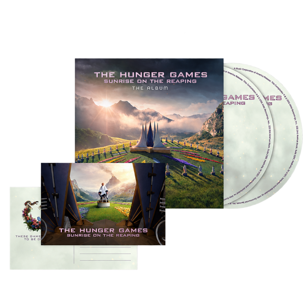 Various Artists The Hunger Games: Sunrise On The Reaping The Album CD + Exclusive Postcard 461601