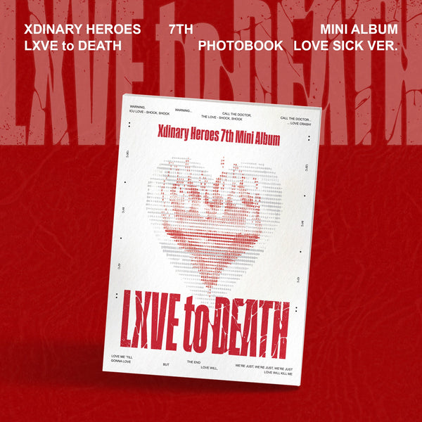 Xdinary Heroes - LXVE to DEATH (Love Sick ver.) (CD)