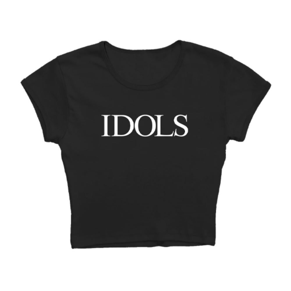 Yungblud IDOLS WEEP BLACK BABY T-SHIRT T-Shirts 418720