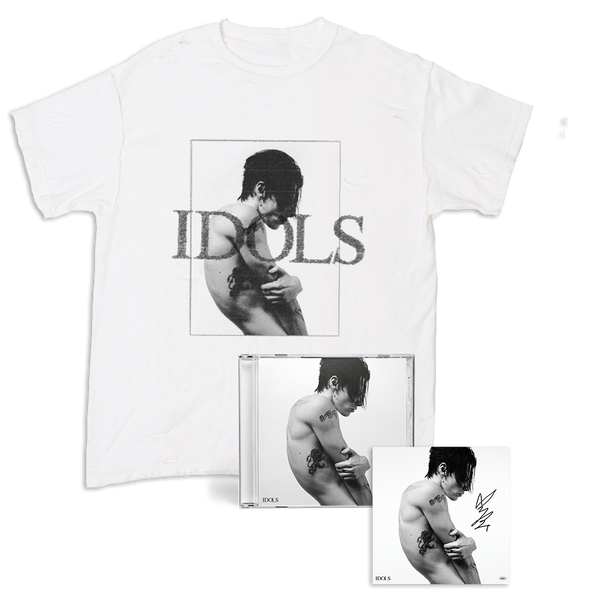 Yungblud - Idols CD + Signed Artcard +T-Shirt (CD + Signed Artcard + T-Shirt)