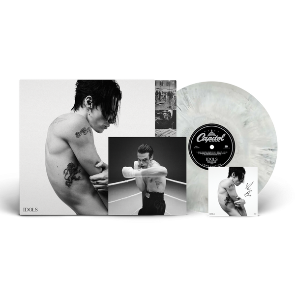 Yungblud - Idols “Distant Smoke” Marble Vinyl + Signed Art Card (“Distant Smoke” Marble Vinyl + Signed Art Card)