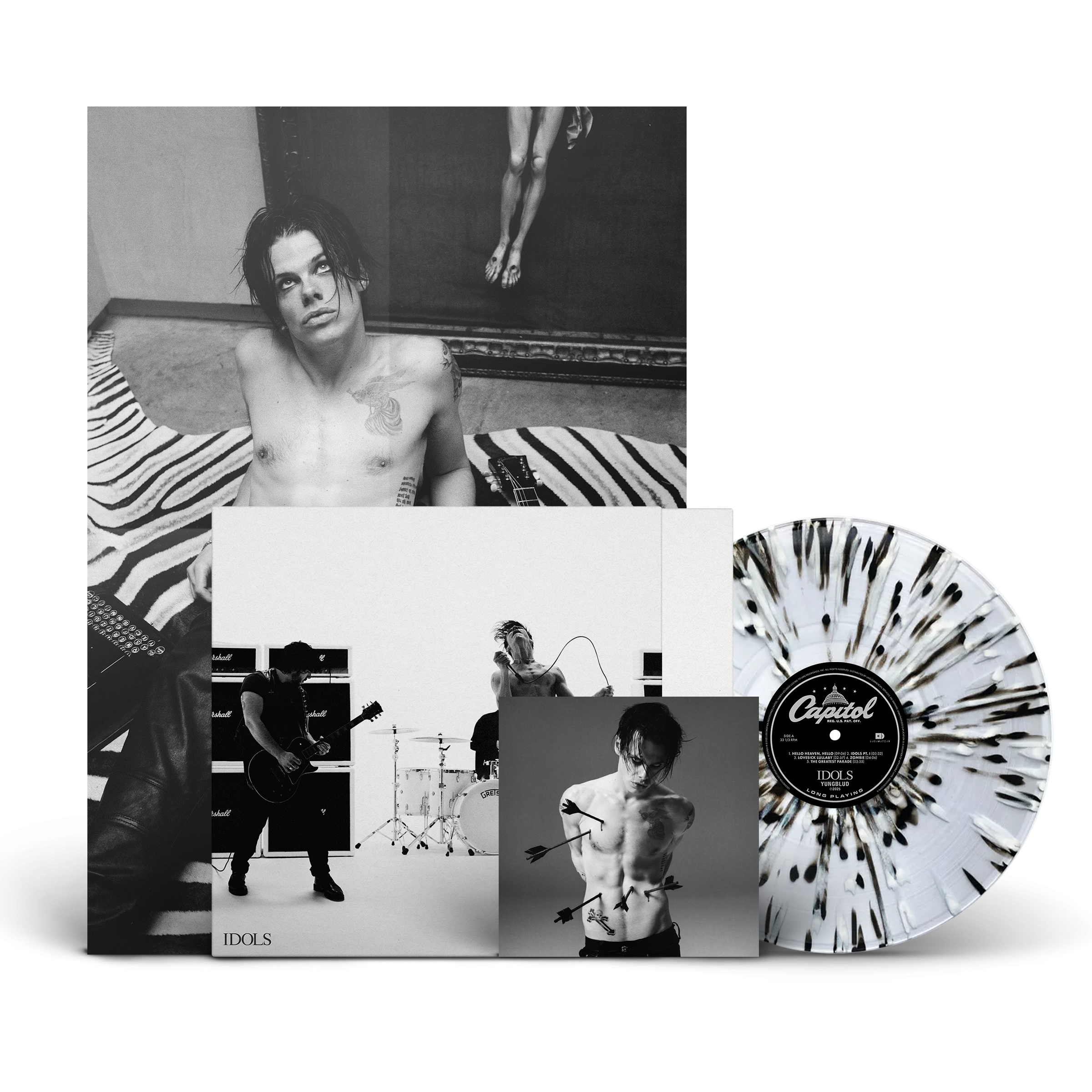 Yungblud Idols “Shattered State” Splatter Deluxe Vinyl Exclusive Splatter Deluxe Vinyl 410807