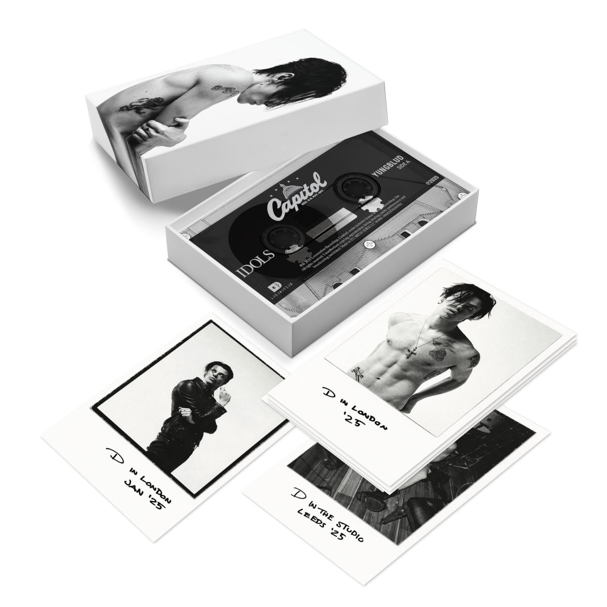 Yungblud Idols Store Exclusive Cassette Box & Photo Cards Store Exclusive Cassette Box & Photo Cards 407809