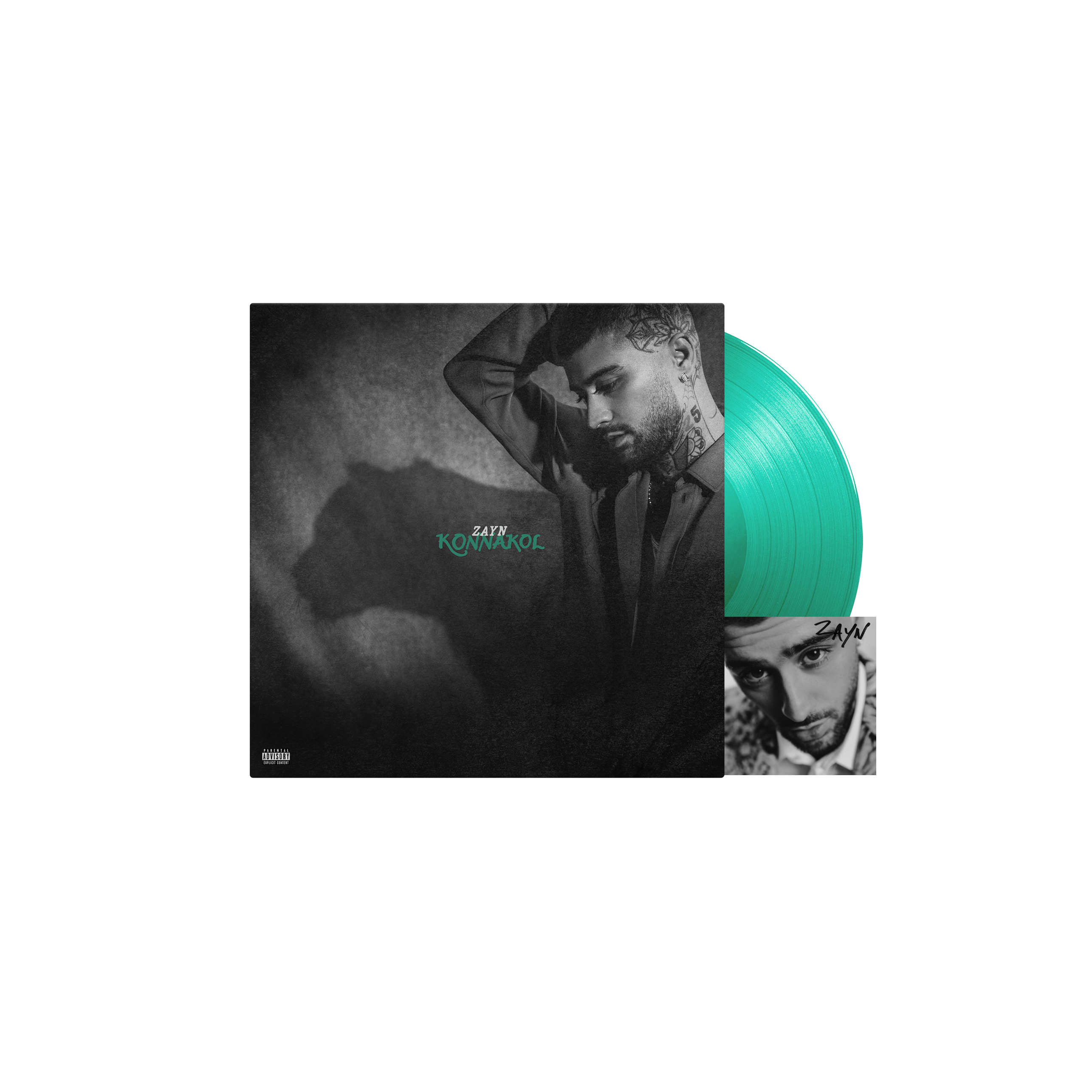ZAYN KONNAKOL LIMITED EDITION COVER + 5TH ELEMENT COLOR VINYL SIGNED BUNDLE Vinyl-Bundle 434967