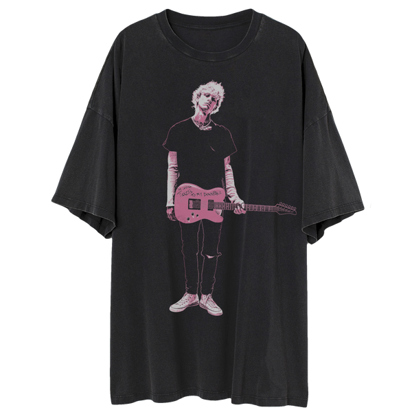 mgk - tickets anniversary oversized tee (T-Shirts)